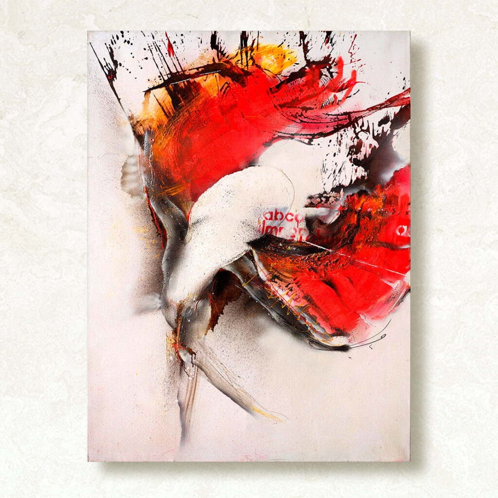 Arthouse Sazarin Gemaelde Freier Fall