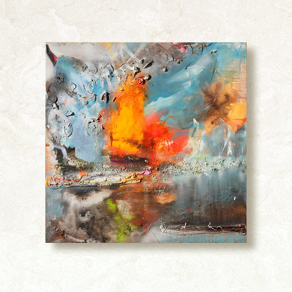 Arthouse Sazarin Gemälde Hommage an Turner