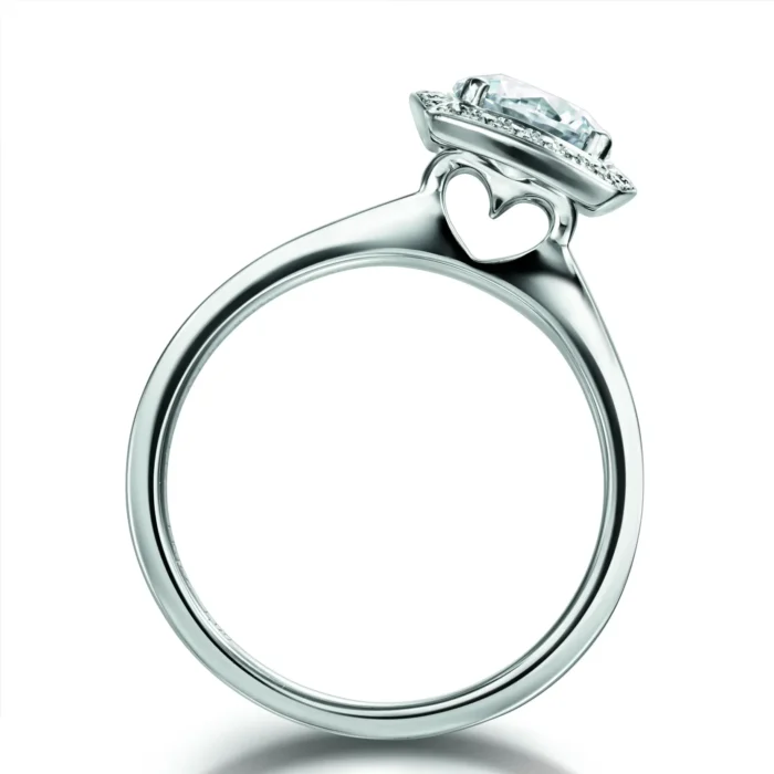 Furrer Jacot Damenring Coerine 750 Weißgold | 24 Brillanten