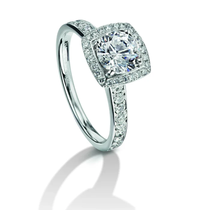 Furrer Jacot Damenring Coerine 750 Weißgold | 42 Brillanten