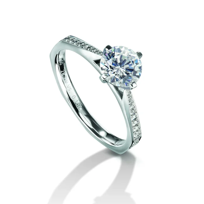 Furrer Jacot Damenring Montessa 750 Weißgold | 26 Brillanten