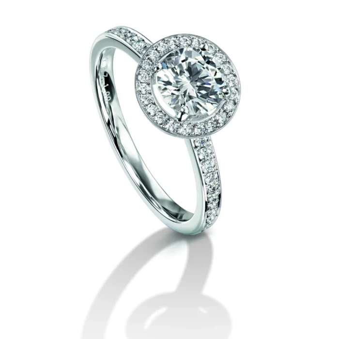 Furrer Jacot Damenring Lumira 750 Weißgold | 52 Brillanten