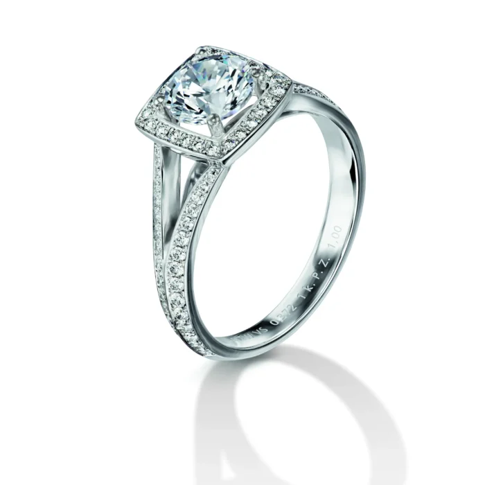 Furrer Jacot Damenring Divina 750 Weißgold | 84 Brillanten